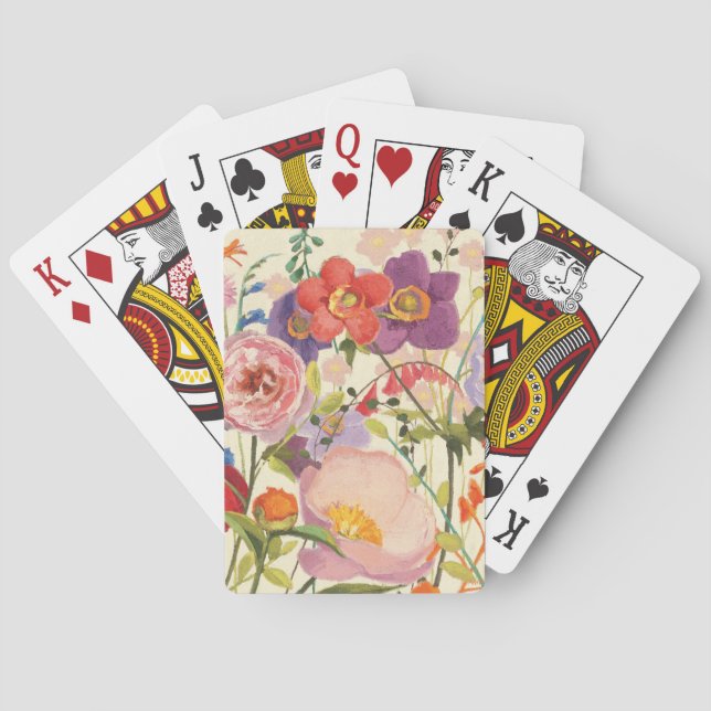 Couleur Printemps Poker Cards (Back)