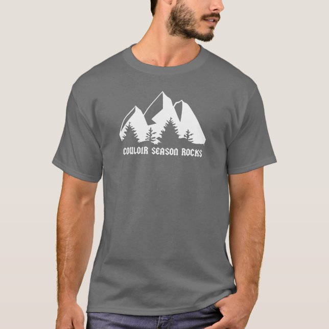 Couloir Season Rocks T-Shirt (Front)