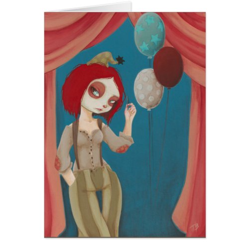 Coulrophobia _ Bad clown card