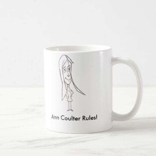 Coulter Ann Coulter Rules Coffee Mug