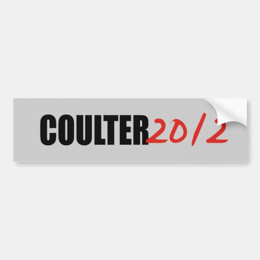 COULTER BUMPER STICKER