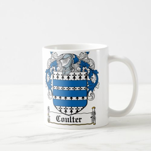 Coulter Family Crest Coffee Mug