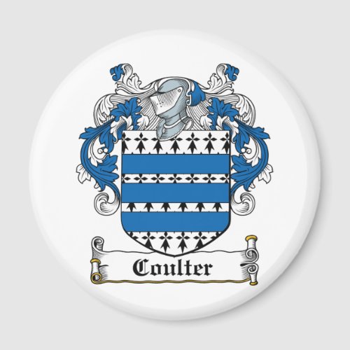 Coulter Family Crest Magnet