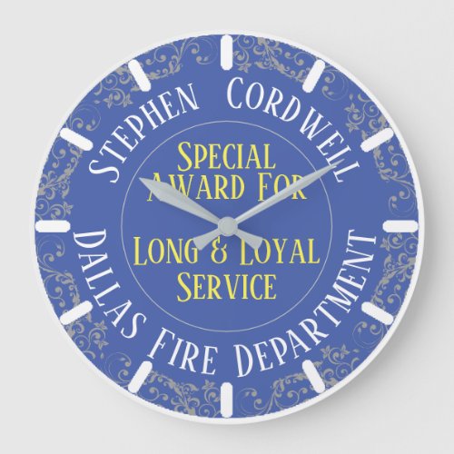 Council Loyal Service Award Large Clock