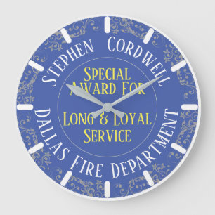 Council Loyal Service Award Presentation Clock