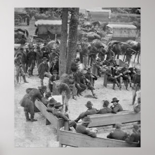 Council of (Civil) War, 1864 Poster