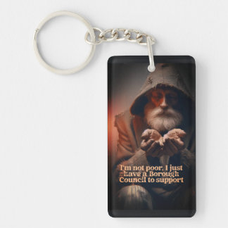 Council Tax Man Keychain