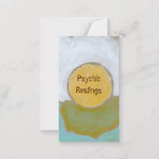 Counseling advice guidance funky unique psychic card