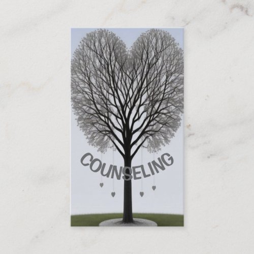Counseling Can Fill In The Gaps Business Card