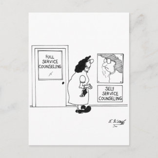 Counseling Cartoon 4967 Postcard