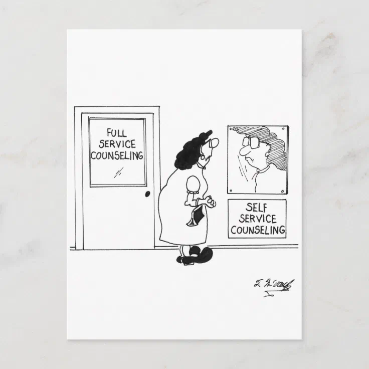 Counseling Cartoon 4967 Postcard | Zazzle Counseling Cartoon 4967 Postcard | Zazzle
