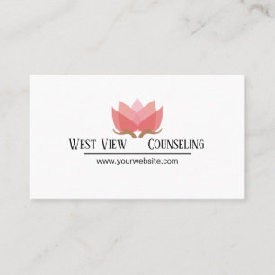 Counseling, Life Coach, Therapy, Therapist, Business Card