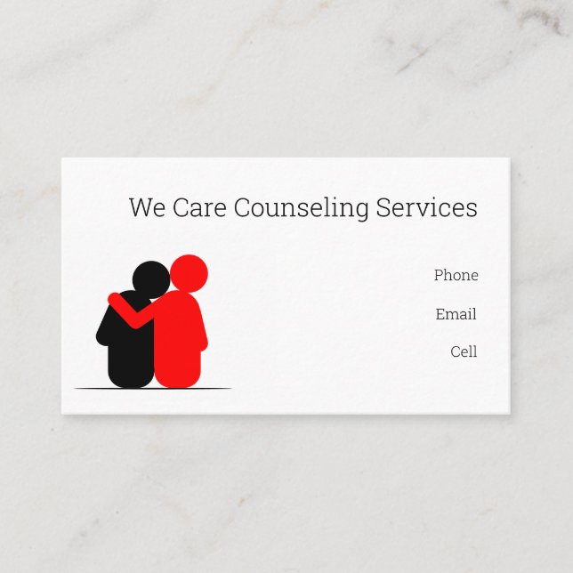 Counseling Services Business Card (Front)