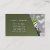Counseling, Therapist, Spiritual, Life Coach, Business Card (Back)