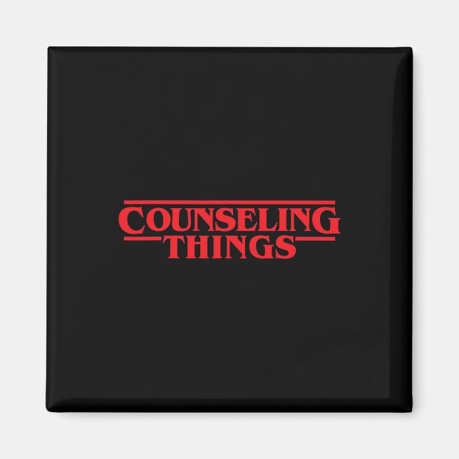 Counseling Things Fun School Counselor Back To Sch Magnet (Front)