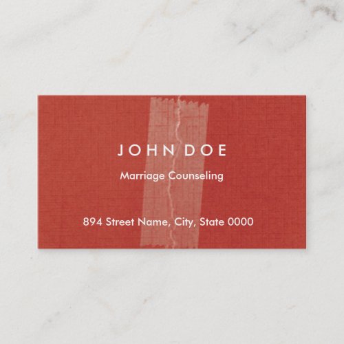 Counselor Business Card