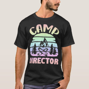 Counselor Camper Summer Camp Director  T-Shirt