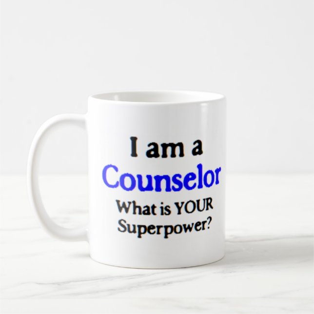 counselor coffee mug (Left)