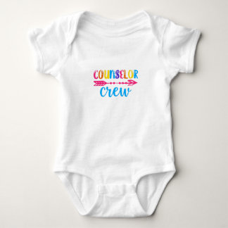 counselor crew baby bodysuit