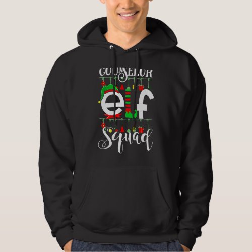 Counselor Elf Squad Family Matching Group Christma Hoodie