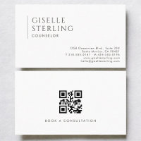 Counselor Modern Professional QR Code
