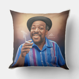 Count Basie Throw Pillow