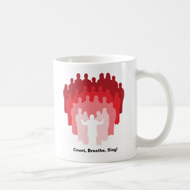 Count, Breathe, Sing! Coffee Mug (Right)