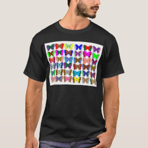 COUNT Butterflies n also LEARN Colors - Kid Stuff T-Shirt