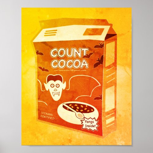 Count Cocoa Print Value Poster Paper Matte