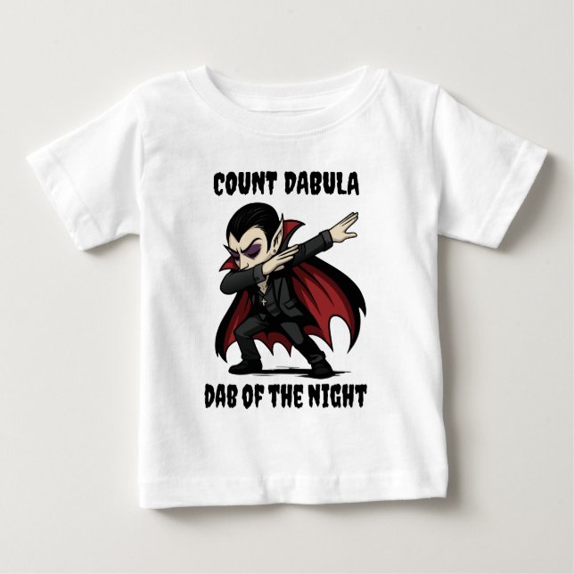 Count Dabula dabs through the night Baby T-Shirt (Front)