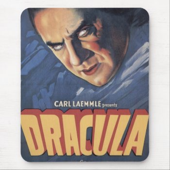 Count Dracula 1931 Mouse Pad by Art1900 at Zazzle