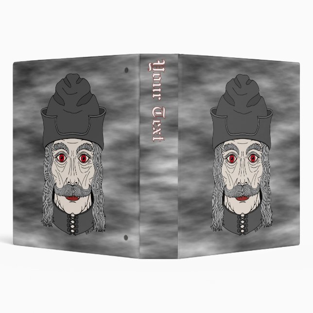 Count Dracula 2026 3 Ring Binder (Background)