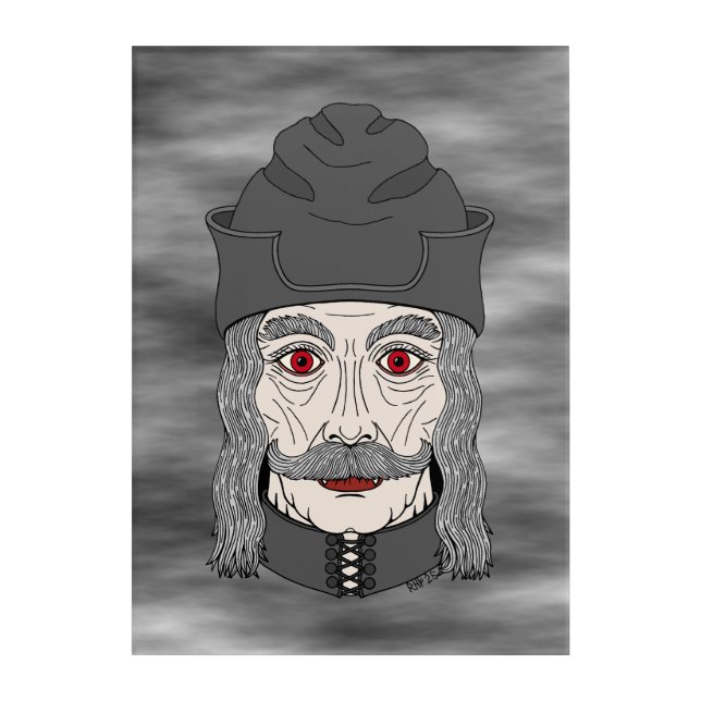 Count Dracula 2026 Acrylic Print (Front)