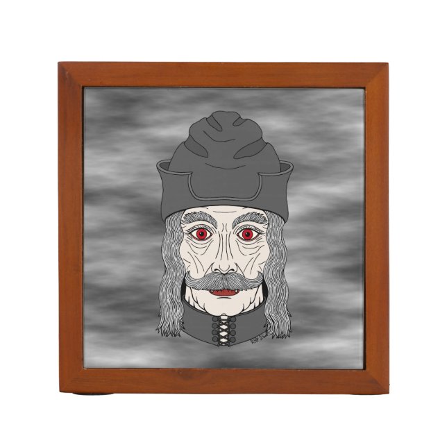 Count Dracula 2026 Desk Organizer (Front)