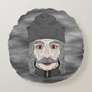 Count Dracula 2026 Round Pillow