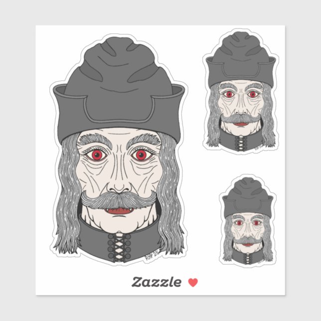 Count Dracula 2026 Sticker (Sheet)