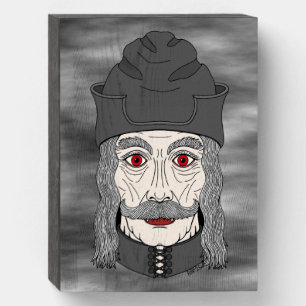 Count Dracula 2026 Wooden Box Sign
