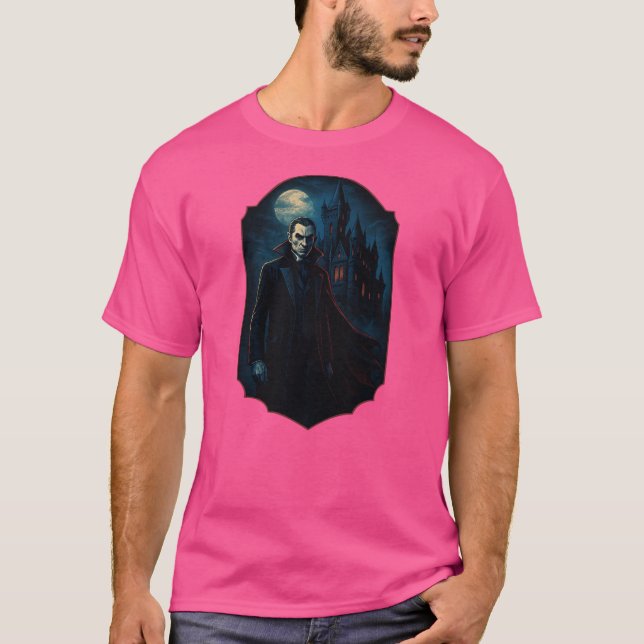 Count Dracula Design T-Shirt (Front)