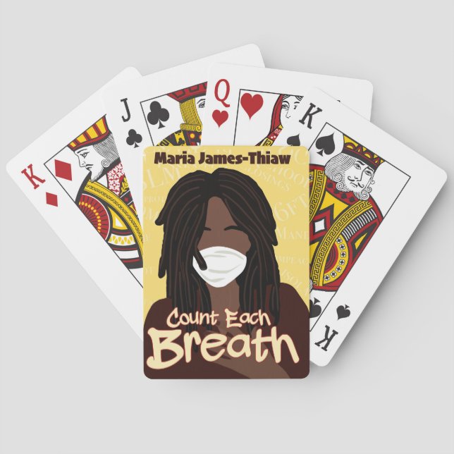 Count Each Breath  Poker Cards (Back)