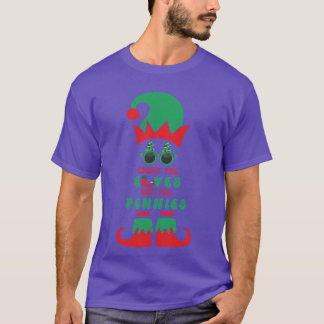Count Elves Not the Pennies Funny Accountant Xmas  T-Shirt
