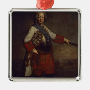 Count Friedrich Heinrich von Seckendorf, 1720 Metal Ornament