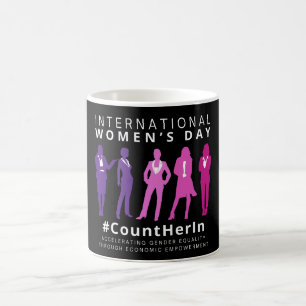 Count Her In International Women's Day Coffee Mug