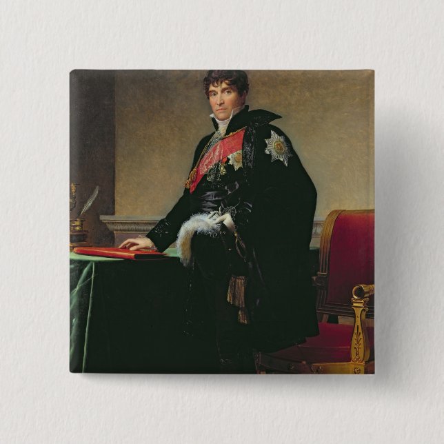 Count Michel Regnaud de Saint-Jean-d'Angely Pinback Button (Front)
