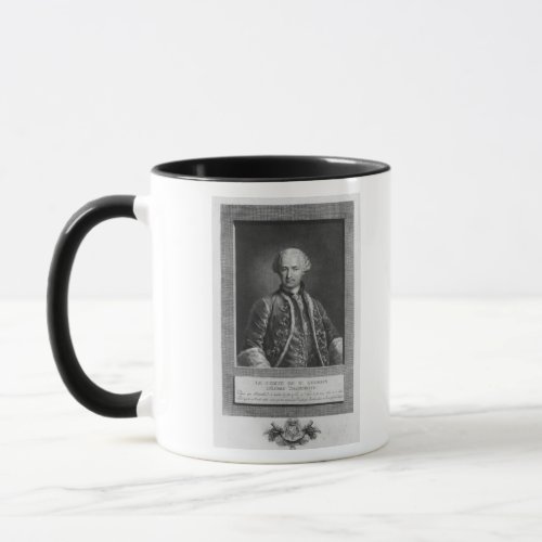 Count of St Germain famous alchemist 1783 Mug