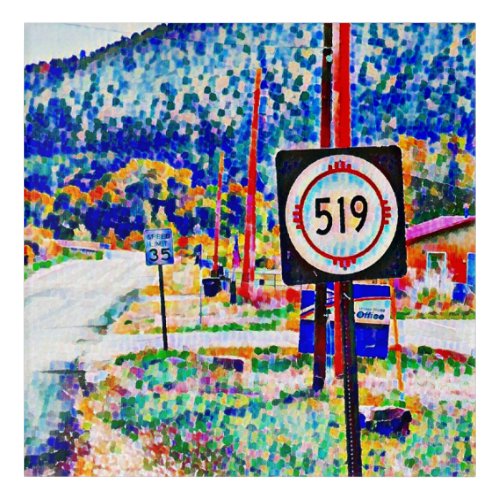 Count on Forrestliterally 519 not 515 words Acrylic Print