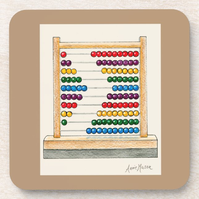 Count on Me Beverage Coaster (Front)