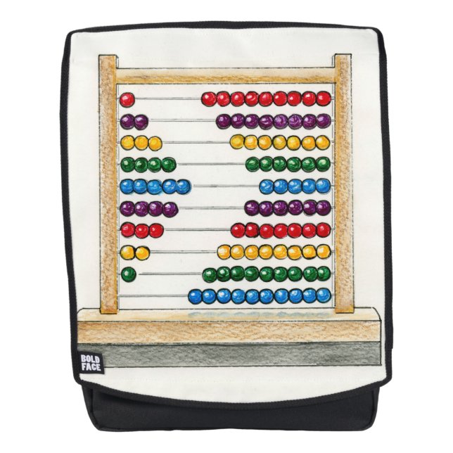 Count on Me design on a Backpack (Front)