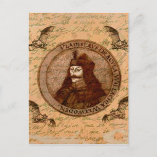 Count Vlad Dracula Postcard