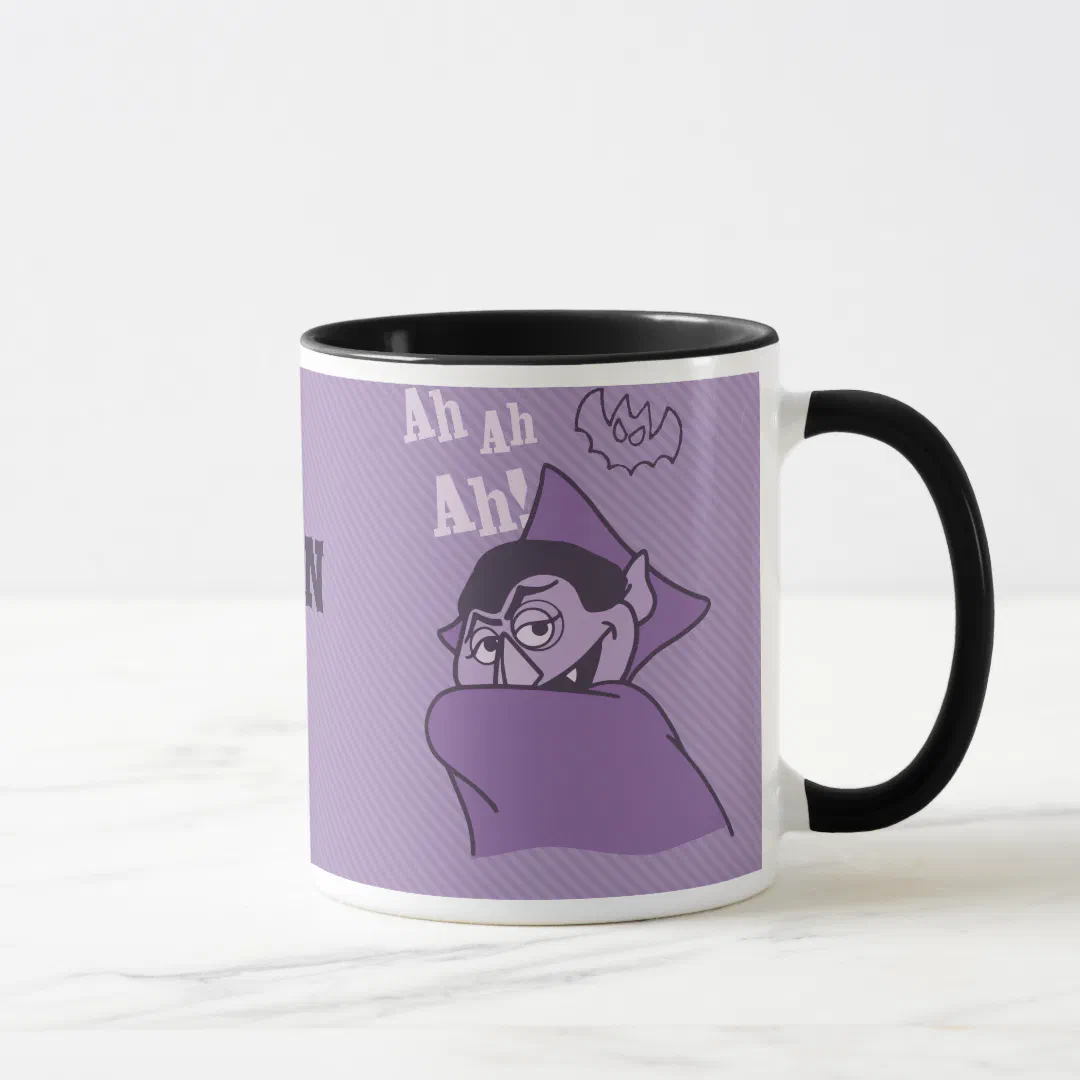 Count von Count - Ah Ah Ah! | Add Your Name Mug