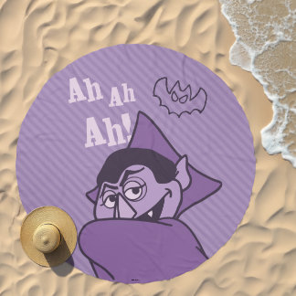 Count von Count - Ah Ah Ah! Beach Towel
